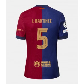 Barcelona Inigo Martinez #5 Domaci Dres 2024-25 Kratak Rukavima